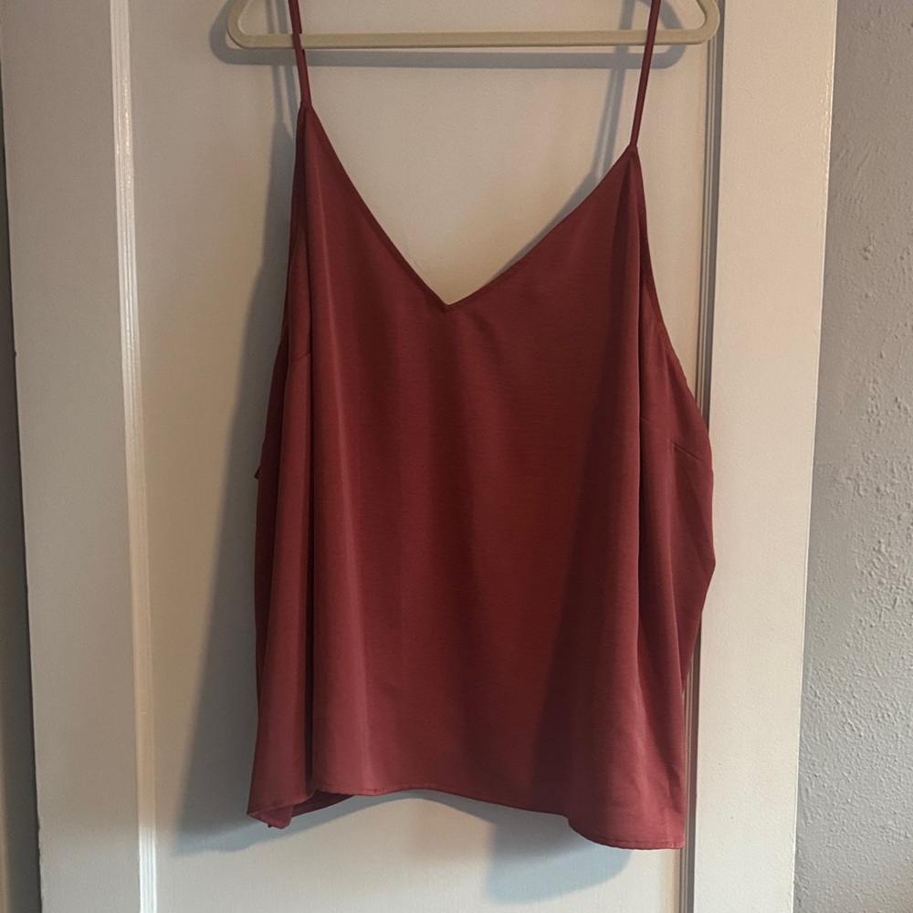 a new day Women's Camisole Top - Brick Red